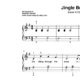 "Jingle Bells" für Klavier (Level 4/10) | inkl. Aufnahme und Text by music-step-by-step