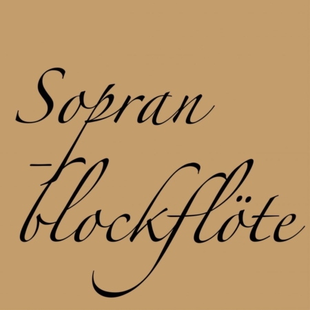 Sopranblockflöte