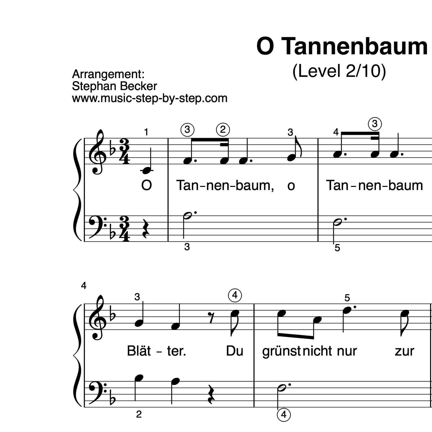 O Tannenbaum Liedtext