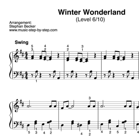 L6 Winter Wonderld für Klavier