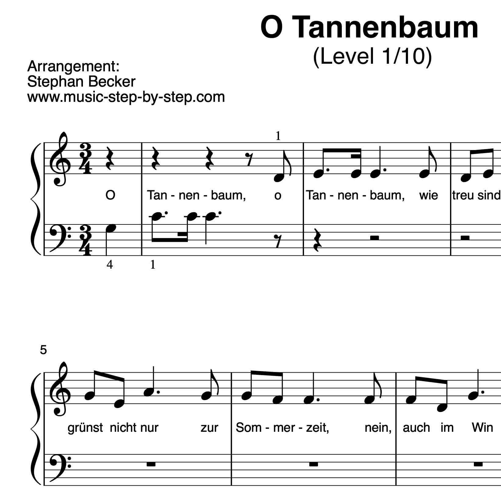 Oh Tannenbaum Noten Keyboard Christbaumkugeln Weiß Kunststoff