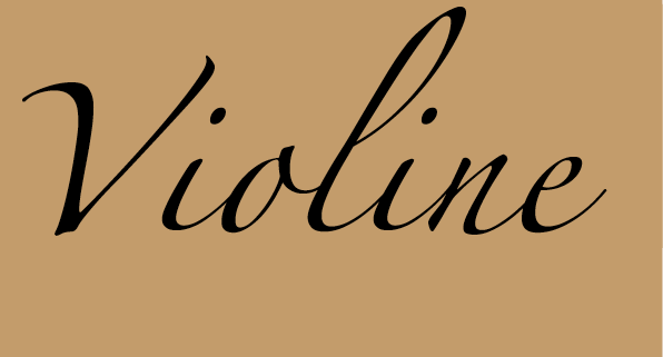 Violine Noten