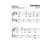 "Careless Love" für Klavier (Level 3/10) | inkl. Aufnahme und Text by music-step-by-step