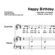 "Happy Birthday" für Querflöte (Klavierbegleitung Level 2/10) | inkl. Aufnahme, Text und Playalong by music-step-by-step