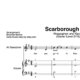 “Scarborough Fair” für Altsaxophon (Klavierbegleitung Level 2/10) | inkl. Aufnahme, Text und Playalong by music-step-by-step