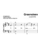 "Greensleeves" für Klavier (Level 3/10) | inkl. Aufnahme und Text by music-step-by-step