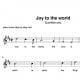 "Joy to the world" für Querflöte solo | inkl. Aufnahme und Text music-step-by-step