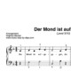 "Der Mond ist aufgegangen" für Klavier (Level 3/10) | inkl. Aufnahme und Text by music-step-by-step