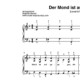 "Der Mond ist aufgegangen" für Klavier (Level 5/10) | inkl. Aufnahme und Text by music-step-by-step