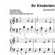 “Ihr Kinderlein, kommet” für Klavier (Level 6/10) | inkl. Aufnahme und Text music-step-by-step