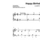 "Happy birthday to you" für Klavier (Level 5/10) | inkl. Aufnahme und Text by music-step-by-step
