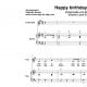 "Happy birthday to you" für Klarinette in B (Klavierbegleitung Level 6/10) | inkl. Aufnahme, Text und Playalong music-step-by-step