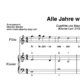 "Alle Jahre wieder" für Querflöte (Klavierbegleitung Level 2/10) | inkl. Aufnahme, Text und Playalong by music-step-by-step