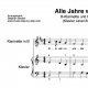 "Alle Jahre wieder" für Klarinette in B (Klavierbegleitung Level 3/10) | inkl. Aufnahme, Text und Playalong music-step-by-step