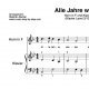 “Alle Jahre wieder” für Horn in F (Klavierbegleitung Level 3/10) | inkl. Aufnahme, Text und Playalong by music-step-by-step