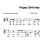 “Happy Birthday to You” für Geige solo | inkl. Aufnahme und Text by music-step-by-step