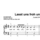 “Lasst uns froh und munter sein” für Klavier (Level 3/10) | inkl. Aufnahme und Text by music-step-by-step