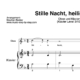 “Stille Nacht, heilige Nacht” für Oboe (Klavierbegleitung Level 3/10) | inkl. Aufnahme, Text und Begleitaufnahme