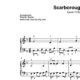 "Scarborough Fair" für Klavier (Level 7/10) | inkl. Aufnahme und Text by music-step-by-step