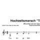 Hochzeitsmarsch “Treulich geführt” für Sopranblockflöte solo | inkl. Aufnahme und Text by music-step-by-step