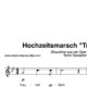 Hochzeitsmarsch “Treulich geführt” für Tenorsaxophon solo | inkl. Aufnahme und Text by music-step-by-step