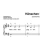 “Hänschen klein” für Klavier (Level 2/10) | inkl. Aufnahme und Text by music-step-by-step