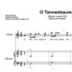 “O Tannenbaum” für Oboe (Klavierbegleitung Level 2/10) | inkl. Aufnahme, Text und Playalong by music-step-by-step