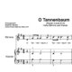 "O Tannenbaum" für hohe Stimme (Klavierbegleitung Level 3/10) | inkl. Aufnahme, Text und Playalong by music-step-by-step