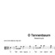 “O Tannenbaum” für Bratsche solo | inkl. Aufnahme und Text by music-step-by-step