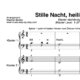 “Stille Nacht, heilige Nacht” für Klavier vierhändig (Level 1+2/10) | inkl. Aufnahme, Text und Begleitaufnahme by music-step-by-step