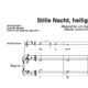 “Stille Nacht, heilige Nacht” für Altsaxophon (Klavierbegleitung Level 2/10) | inkl. Aufnahme, Text und Playalong by music-step-by-step