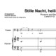 “Stille Nacht, heilige Nacht” für Posaune (Klavierbegleitung Level 2/10) | inkl. Aufnahme, Text und Playalong by music-step-by-step