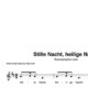 “Stille Nacht, heilige Nacht” für Tenorsaxophon solo | inkl. Aufnahme und Text by music-step-by-step