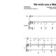 "We wish you a Merry Christmas" für Querflöte (Klavierbegleitung Level 4/10) | inkl. Aufnahme, Text und Begleitaufnahme by music-step-by-step