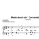 “Maria durch ein´ Dornwald ging” für Klavier (Level 1/10) | inkl. Aufnahme und Text by music-step-by-step