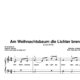 “Am Weihnachtsbaum die Lichter brennen” für Klavier (Level 3/10) | inkl. Aufnahme und Text by music-step-by-step