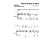 “We wish you a Merry Christmas” für Oboe (Klavierbegleitung Level 7/10) | inkl. Aufnahme, Text und Begleitaufnahme by music-step-by-step