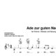 “Ade zur guten Nacht” Begleitakkorde für Gitarre / Klavier und Gesang (Leadsheet) | inkl. Melodie und Text by music-step-by-step