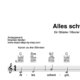 “Alles schweiget” Begleitakkorde für Gitarre / Klavier und Gesang (Leadsheet) | inkl. Melodie und Text by music-step-by-step