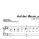 “Auf der Mauer auf der Lauer” für Klavier (Level 2/10) | inkl. Aufnahme und Text by music-step-by-step