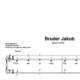 “Bruder Jakob” für Klavier (Level 3/10) | inkl. Aufnahme und Text by music-step-by-step
