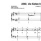 “ABC, die Katze lief im Schnee” für Klavier (Level 4/10) | inkl. Aufnahme und Text by music-step-by-step