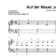 “Auf der Mauer auf der Lauer” für Klavier (Level 4/10) | inkl. Aufnahme und Text by music-step-by-step