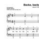 “Backe, backe Kuchen” für Klavier (Level 4/10) | inkl. Aufnahme und Text by music-step-by-step