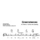 “Greensleeves” Begleitakkorde für Gitarre / Klavier und Gesang (Leadsheet) | inkl. Melodie und Text by music-step-by-step