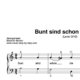 “Bunt sind schon die Wälder” für Klavier (Level 3/10) | inkl. Aufnahme und Text by music-step-by-step