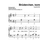 “Brüderchen, komm tanz mit mir” für Klavier (Level 6/10) | inkl. Aufnahme und Text by music-step-by-step