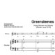“Greensleeves” für Gesang, hohe Stimme (Klavierbegleitung Level 2/10) | inkl. Aufnahme, Text und Begleitaufnahme by music-step-by-step