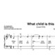 “What child is this” für Klavier (Level 3/10) | inkl. Aufnahme und Text by music-step-by-step