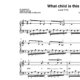 “What child is this” für Klavier (Level 7/10) | inkl. Aufnahme und Text by music-step-by-step